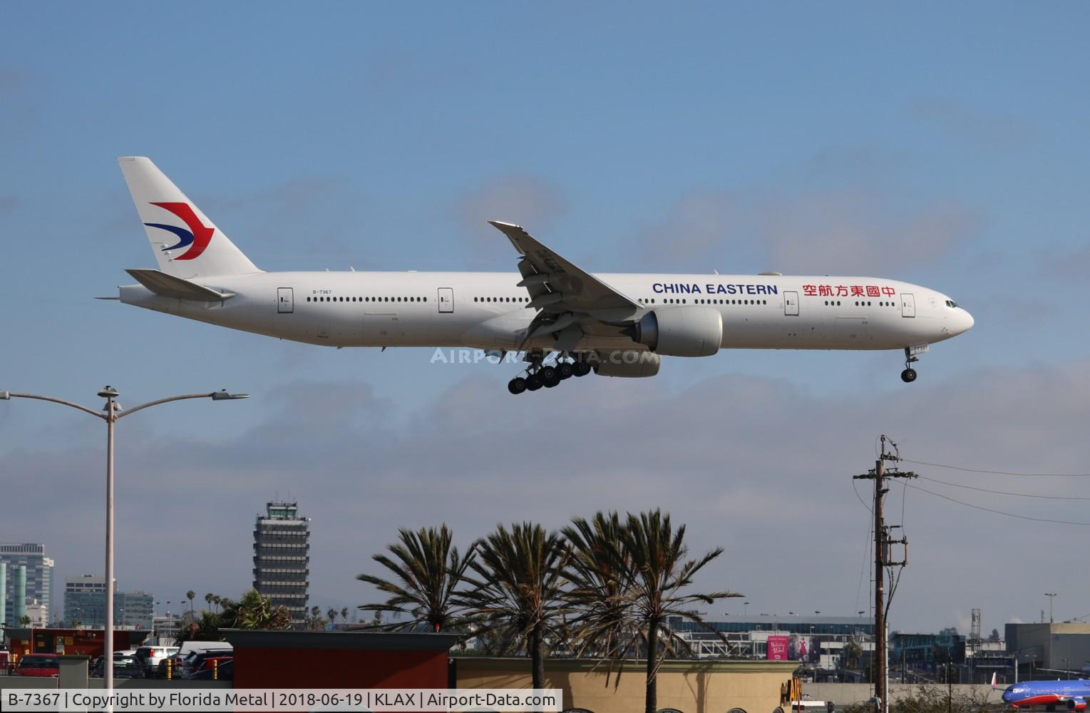 B-7367, 2016 Boeing 777-31B/ER C/N 43281, China Eastern 773 zx