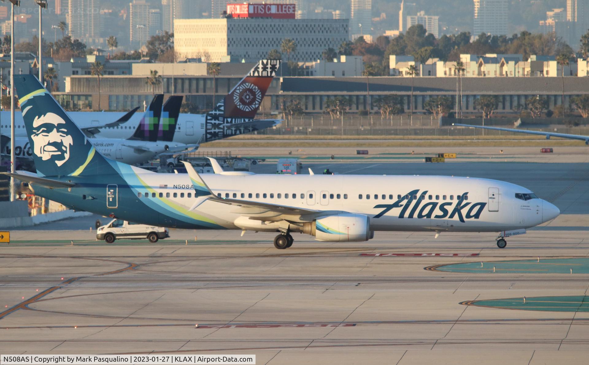 N508AS, 2008 Boeing 737-890 C/N 35691, Boeing 737-890