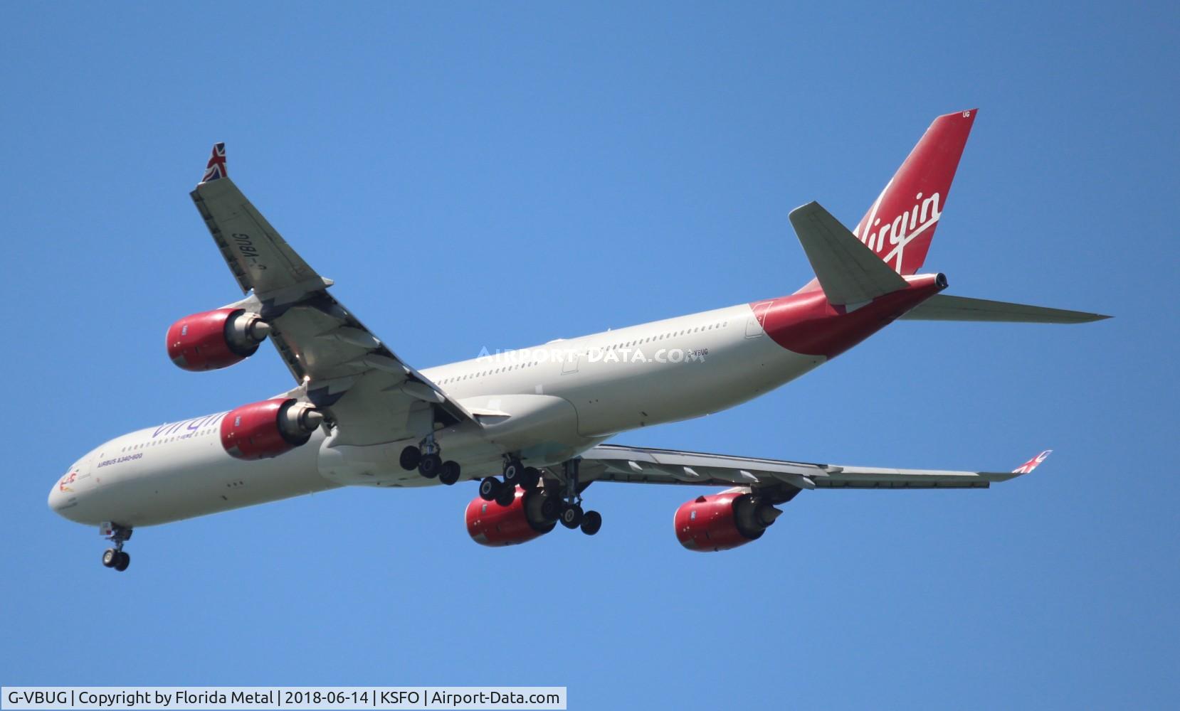 G-VBUG, 2007 Airbus A340-642 C/N 804, Virgin A346 zx