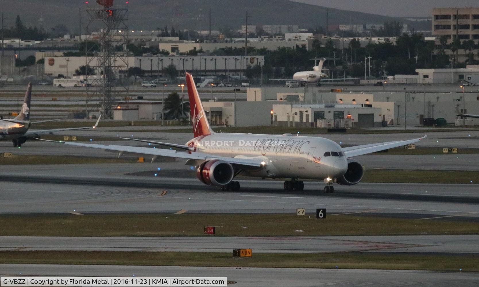 G-VBZZ, 2016 Boeing 787-9 Dreamliner C/N 37976, Virgin 789 zx