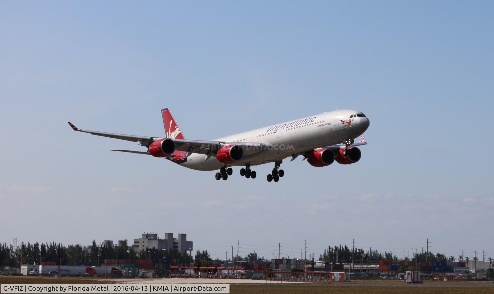 G-VFIZ, 2006 Airbus A340-642 C/N 764, Virgin A346 zx