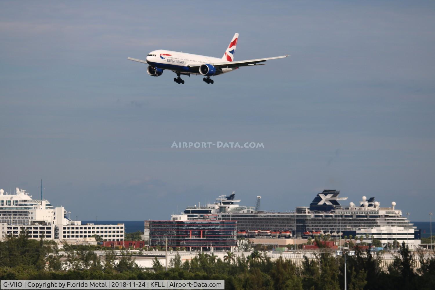 G-VIIO, 1999 Boeing 777-236 C/N 29320, FLL 2018