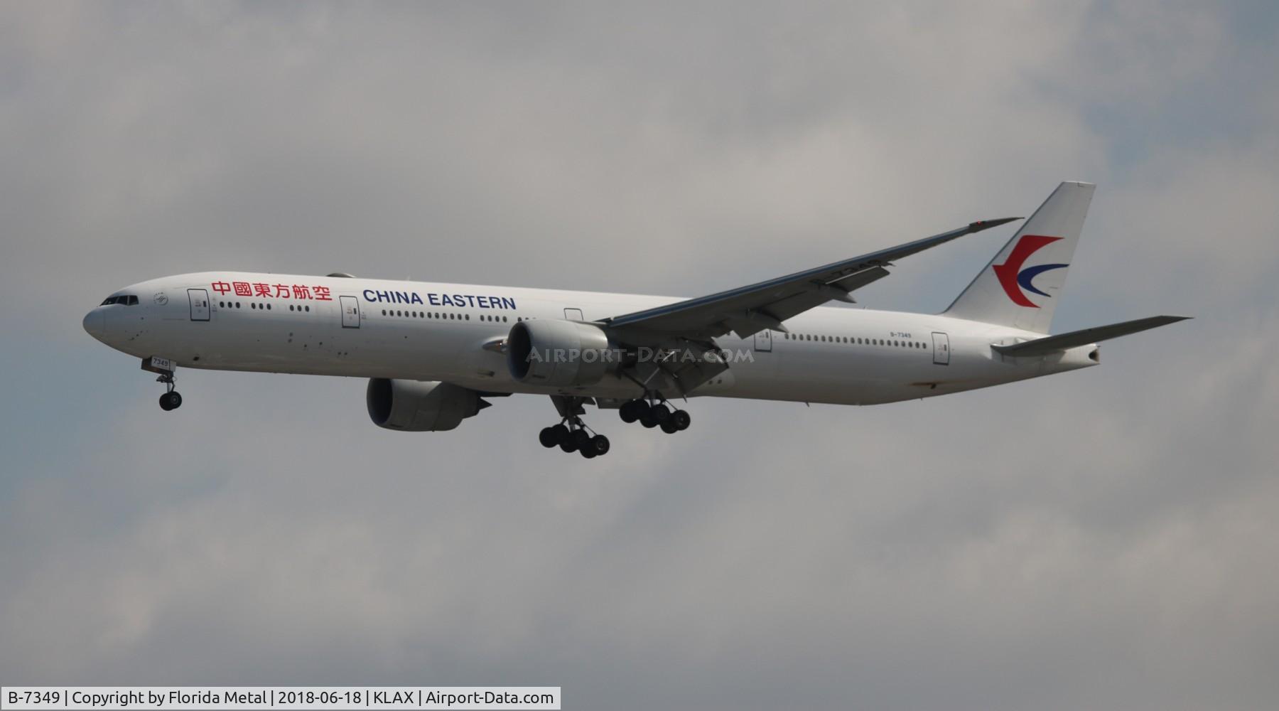 B-7349, 2016 Boeing 777-300/ER C/N 43279, China Eastern 773 zx