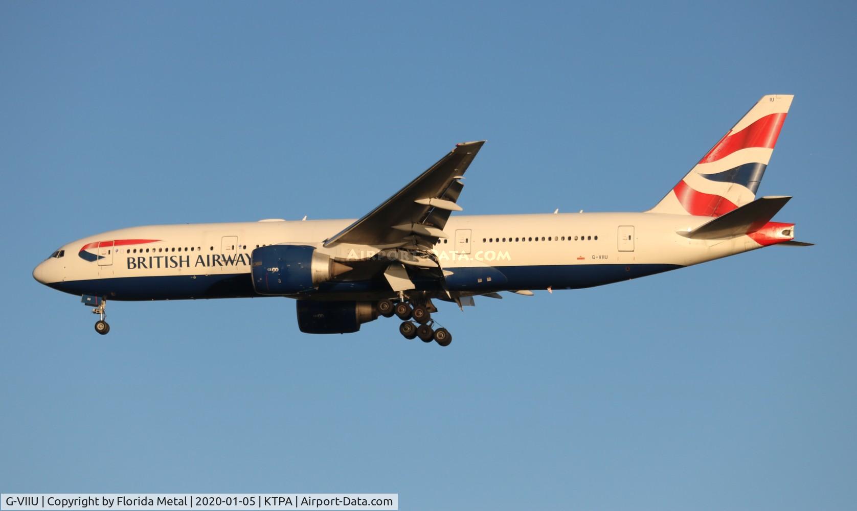 G-VIIU, 1999 Boeing 777-236 C/N 29963, British 772 zx