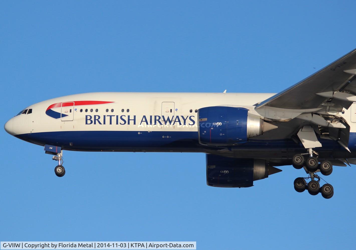 G-VIIW, 1999 Boeing 777-236 C/N 29965, British 772 zx