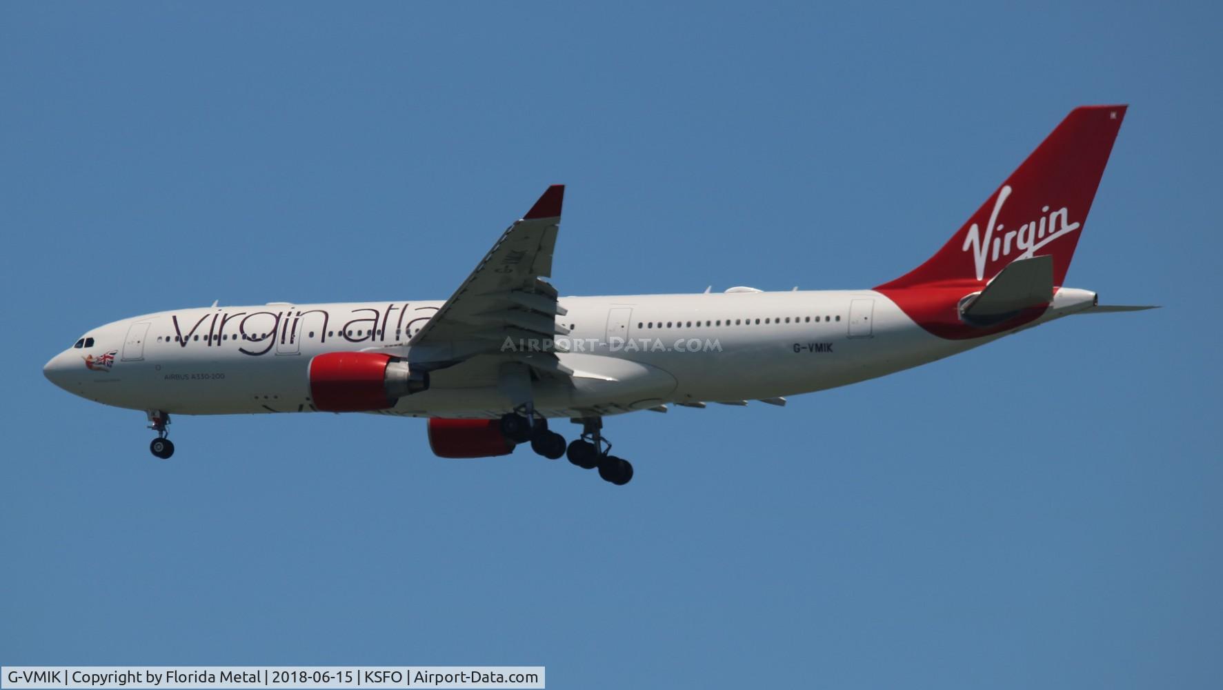 G-VMIK, 2001 Airbus A330-223 C/N 432, Virgin A332 zx