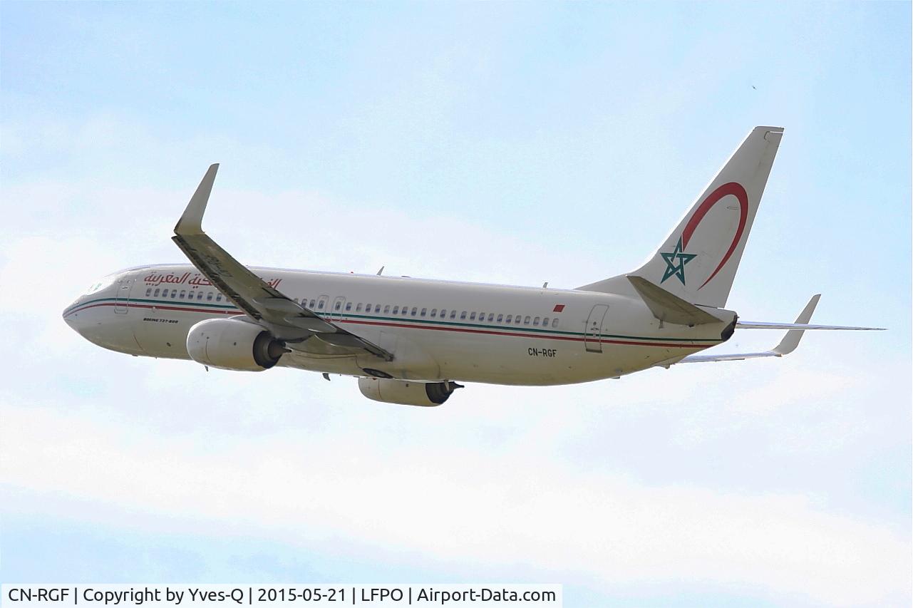 CN-RGF, 2011 Boeing 737-86N C/N 36826, Boeing 737-86N, Climbing from rwy 24, Paris-Orly Airport (LFPO-ORY)