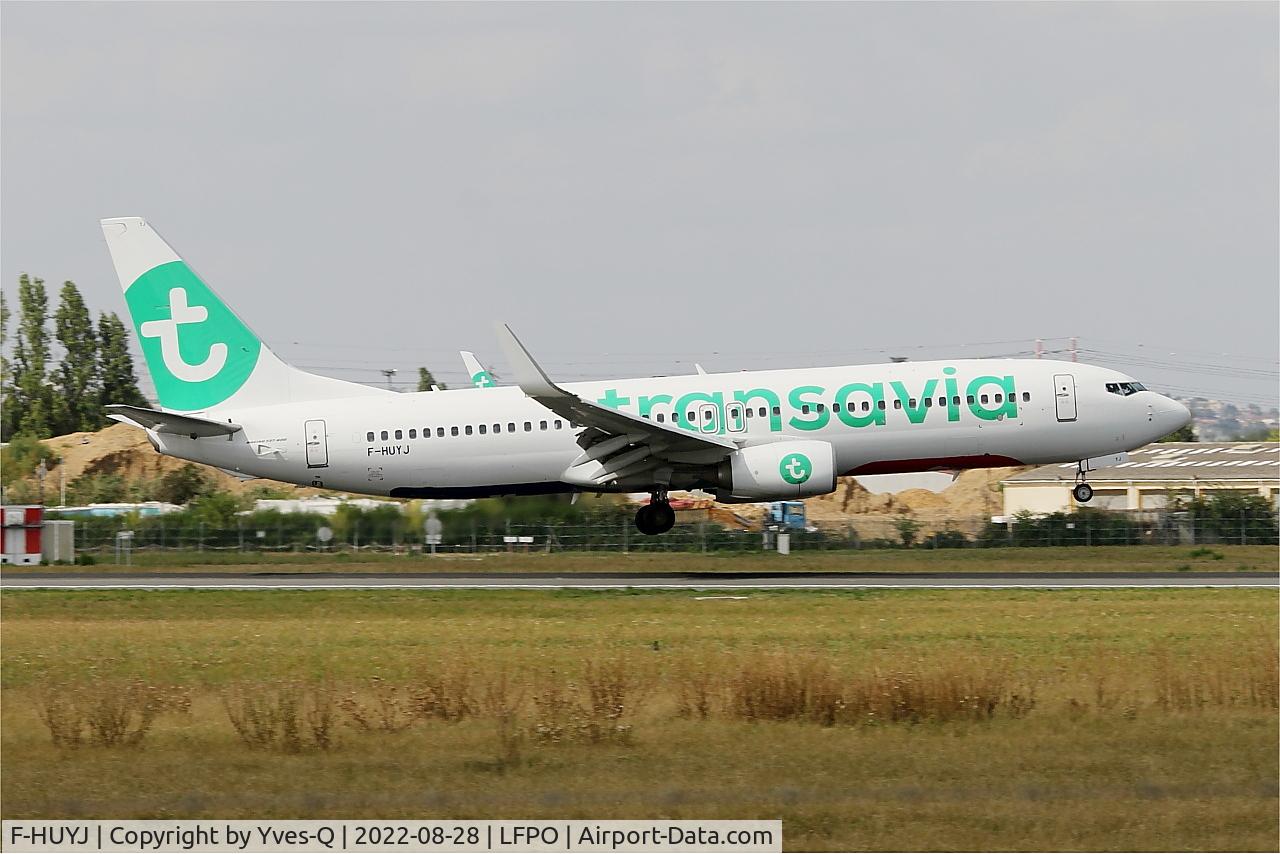 F-HUYJ, 2013 Boeing 737-86N C/N 41266, Boeing 737-86N, Landing rwy 06, Paris-Orly Airport (LFPO-ORY)