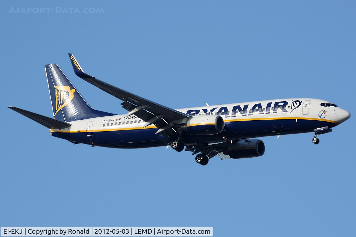 EI-EKJ, 2010 Boeing 737-8AS C/N 38497, at mad