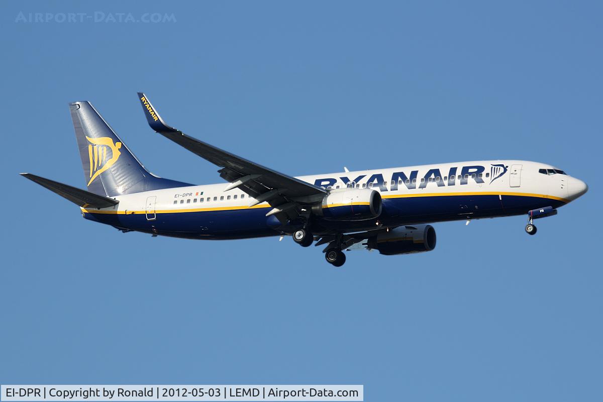 EI-DPR, 2007 Boeing 737-8AS C/N 33614, at mad