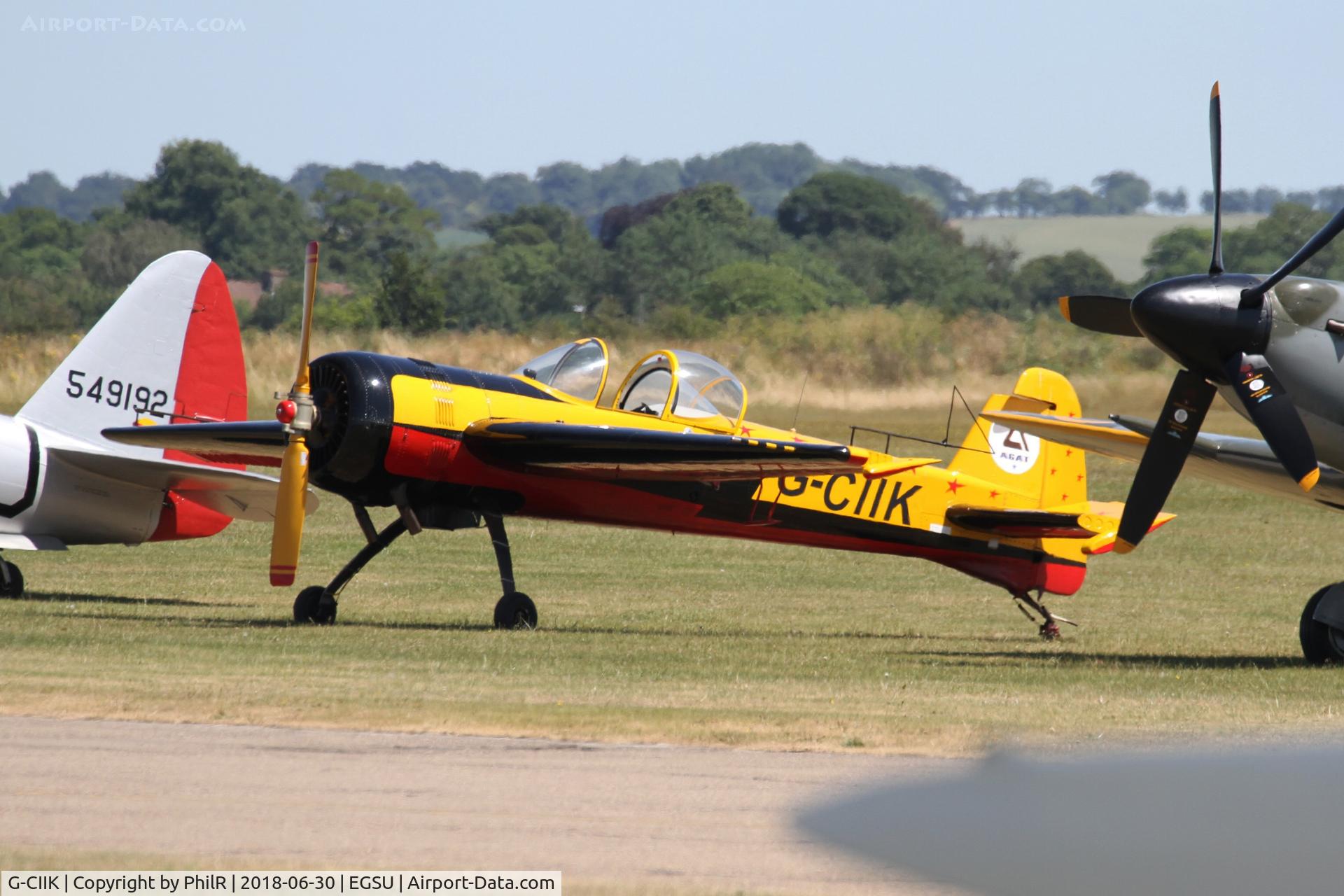 G-CIIK, 1990 Yakovlev Yak-55 C/N 900909, G-CIIK 1990 Yak 55 Duxford