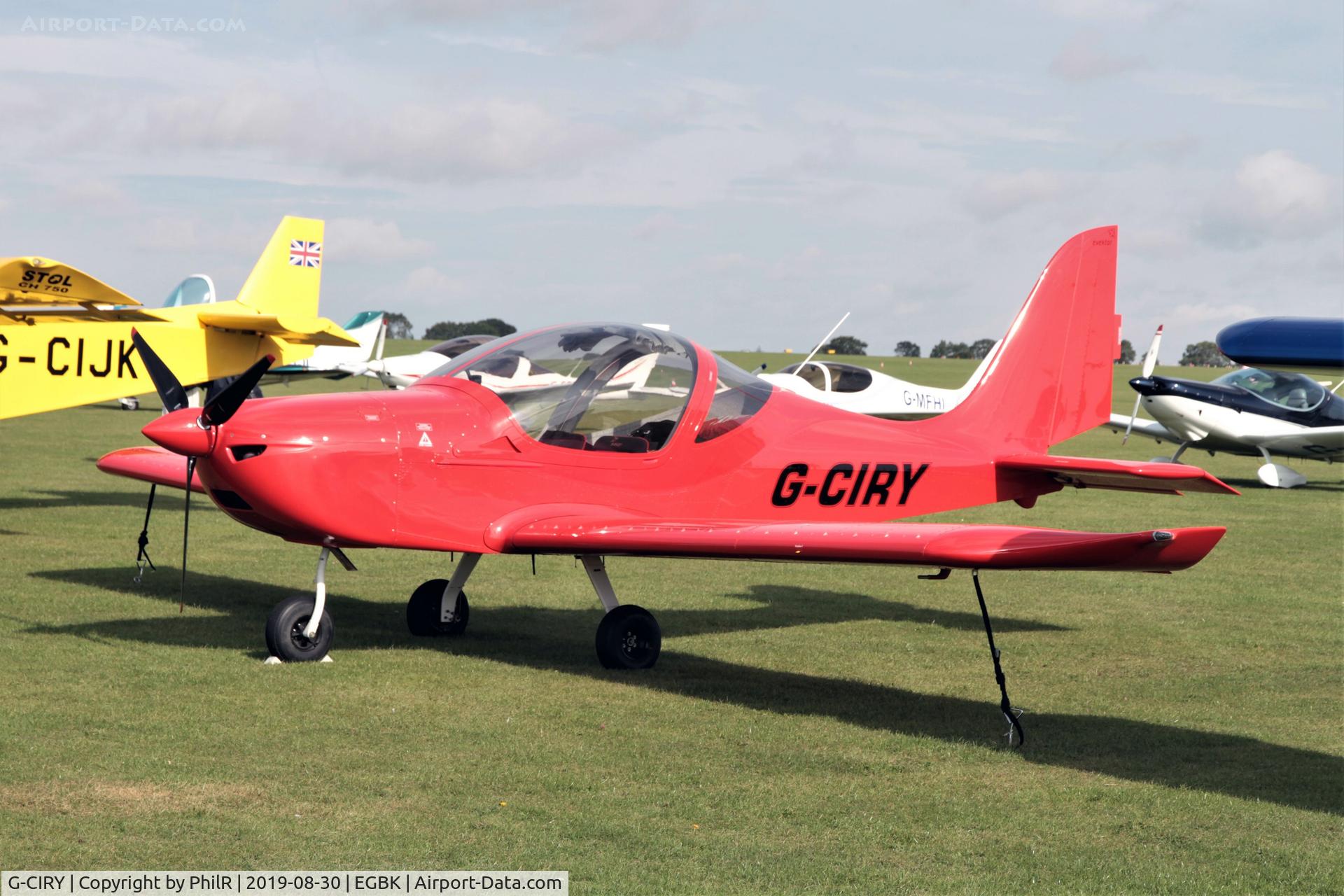 G-CIRY, 2015 Evektor EV-97 Eurostar SL C/N 2015-4222, G-CIRY 2015 Light Sport Aviation EV-97 Eurostar SL Microlight LAA Rally Sywell