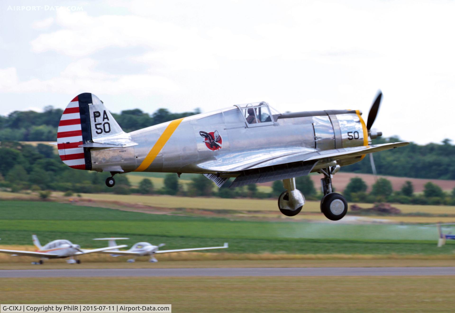 G-CIXJ, 1939 Curtiss P-36C Hawk C/N 38-210, G-CIXJ '38-210'  (NX80FR) 1939 Curtiss P-36C Hawk USAAC Duxford