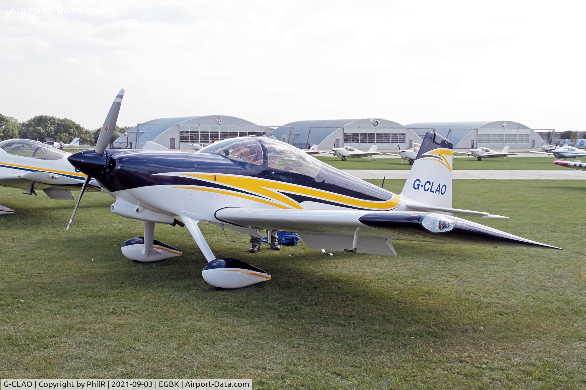 G-CLAO, 2018 Vans RV-7 C/N LAA 323-15307, G-CLAO 2020 VANS RV-7 LAA Rally Sywell