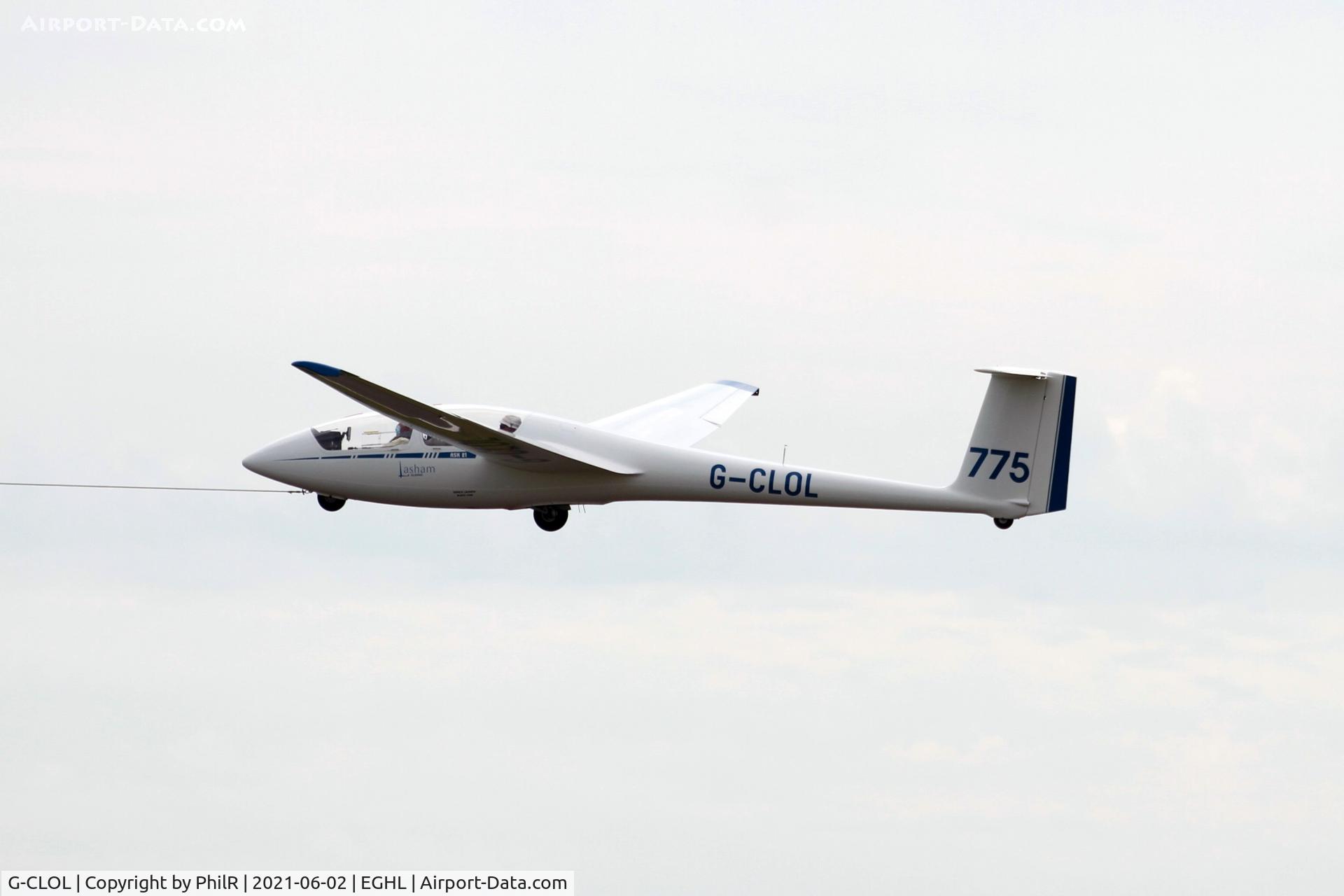 G-CLOL, 2014 Schleicher ASK 21 C/N 21924, G-CLOL 2014 Schleicher ASK-21 Lasham