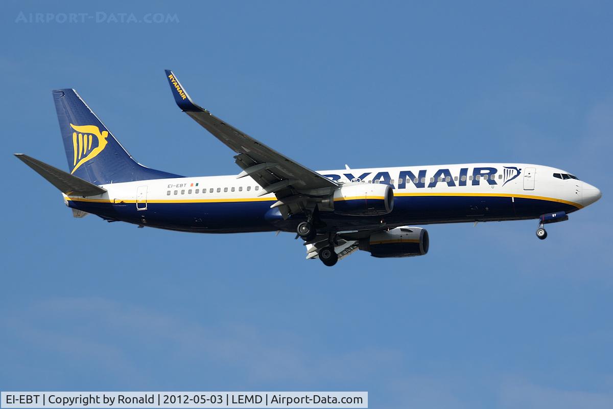 EI-EBT, 2009 Boeing 737-8AS C/N 35000, at mad