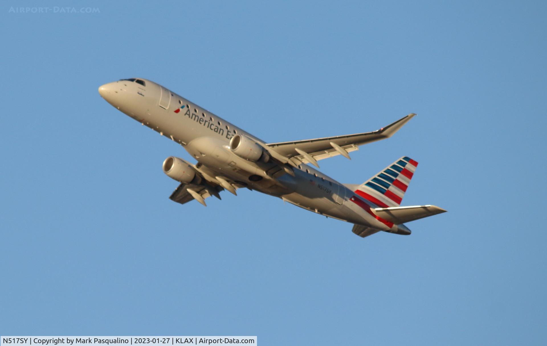 N517SY, 2021 Embraer 175LR (ERJ-170-200LR) C/N 17000898, ERJ-170-200LR