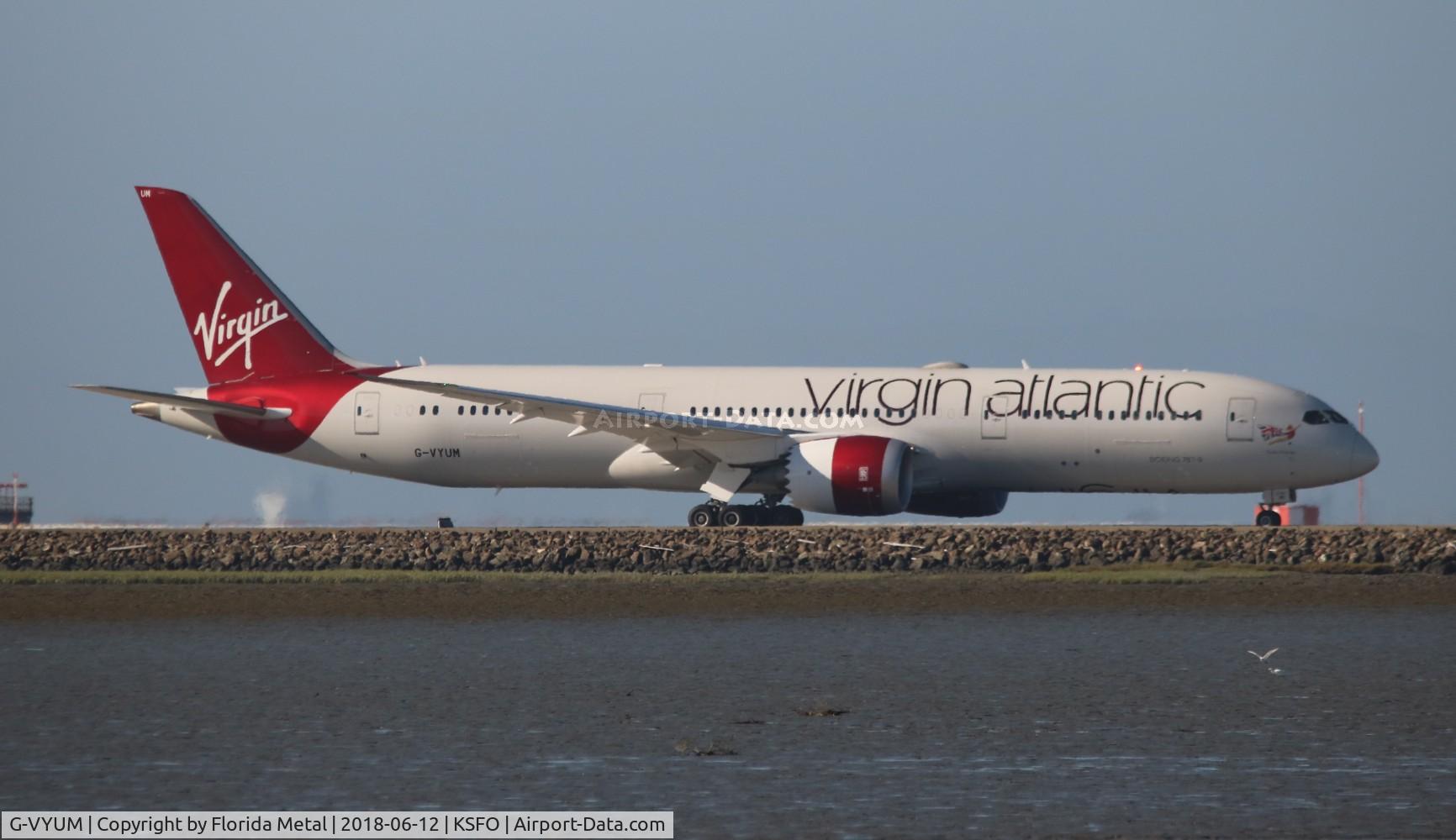 G-VYUM, 2015 Boeing 787-9 Dreamliner Dreamliner C/N 37970, Virgin 789 zx