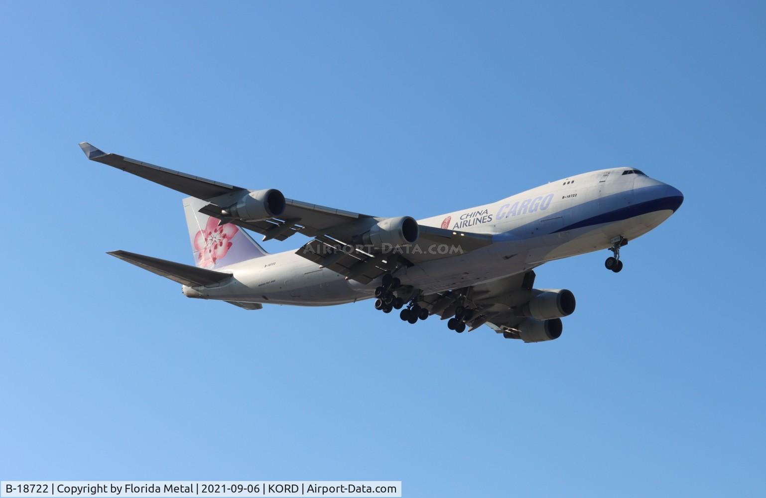 B-18722, 2006 Boeing 747-409F/SCD C/N 34265, China Airlines Cargo 747-400F zx