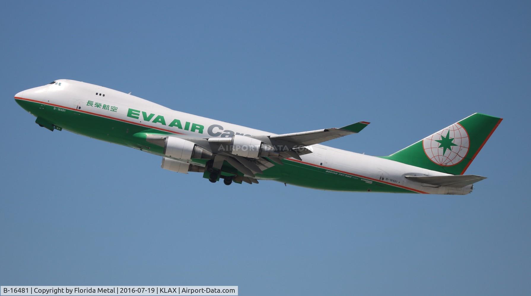 B-16481, Boeing 747-45EF (SCD) C/N 30607, Eva Air Cargo 747-400F zx