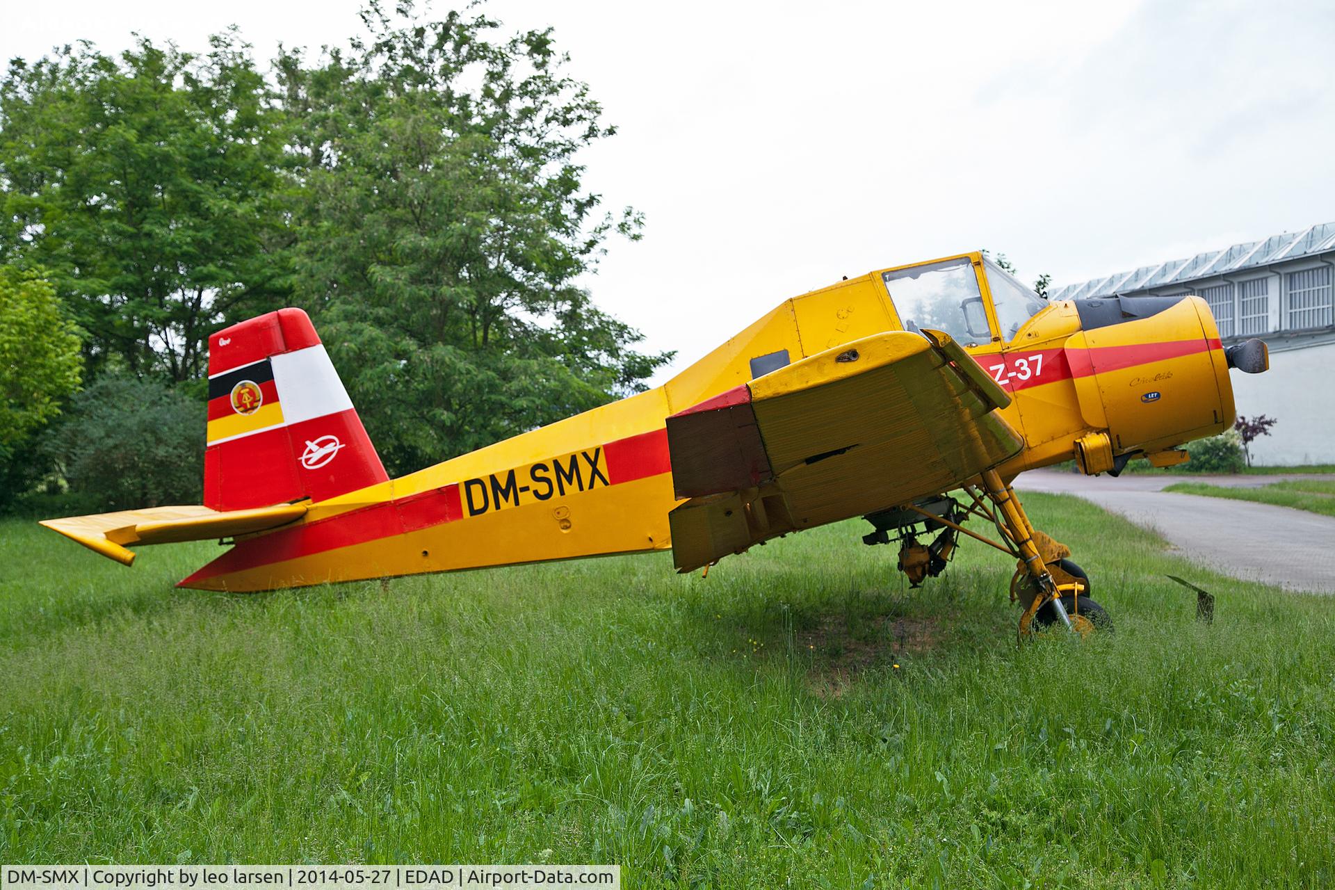 DM-SMX, 1967 Cmelak Z-37 C/N 05-12, Junkers Museum Dessau 27.5.2014