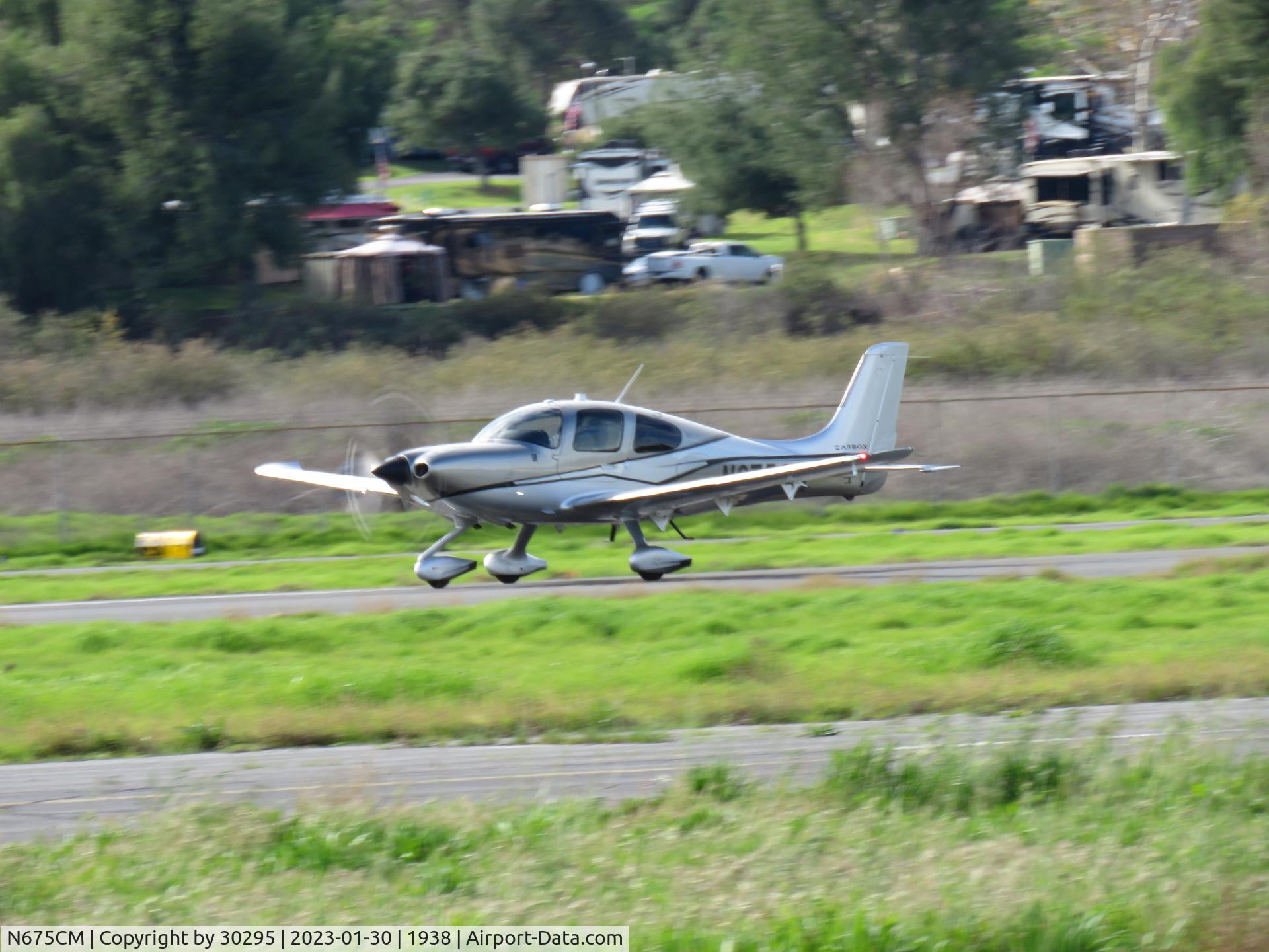 N675CM, 2017 Cirrus SR22-G6 (GTS) C/N 1648, And away we go