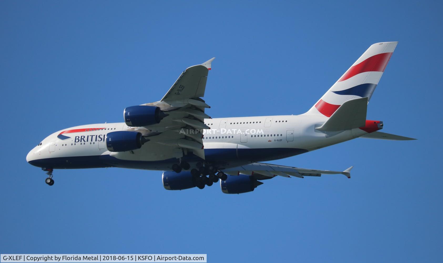 G-XLEF, 2013 Airbus A380-841 C/N 151, BAW A380 zx