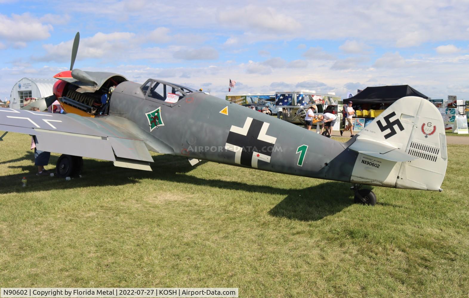 N90602, Messerschmitt Bf-109 C/N 193, OSH 2022