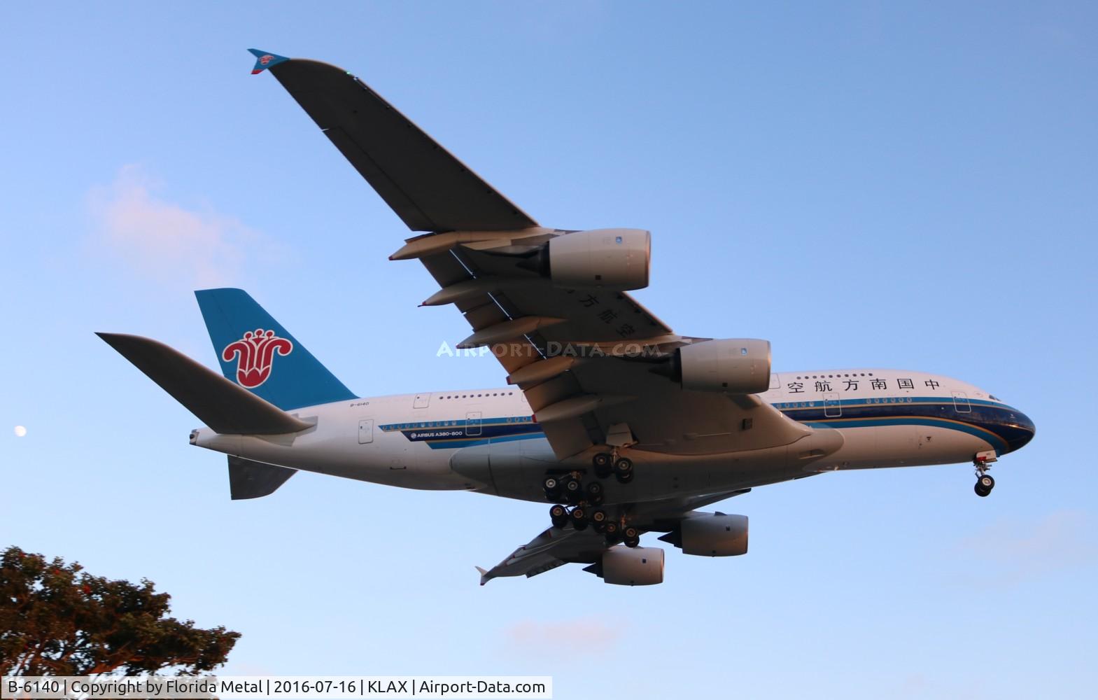 B-6140, 2012 Airbus A380-841 C/N 120, China Southern A380 zx