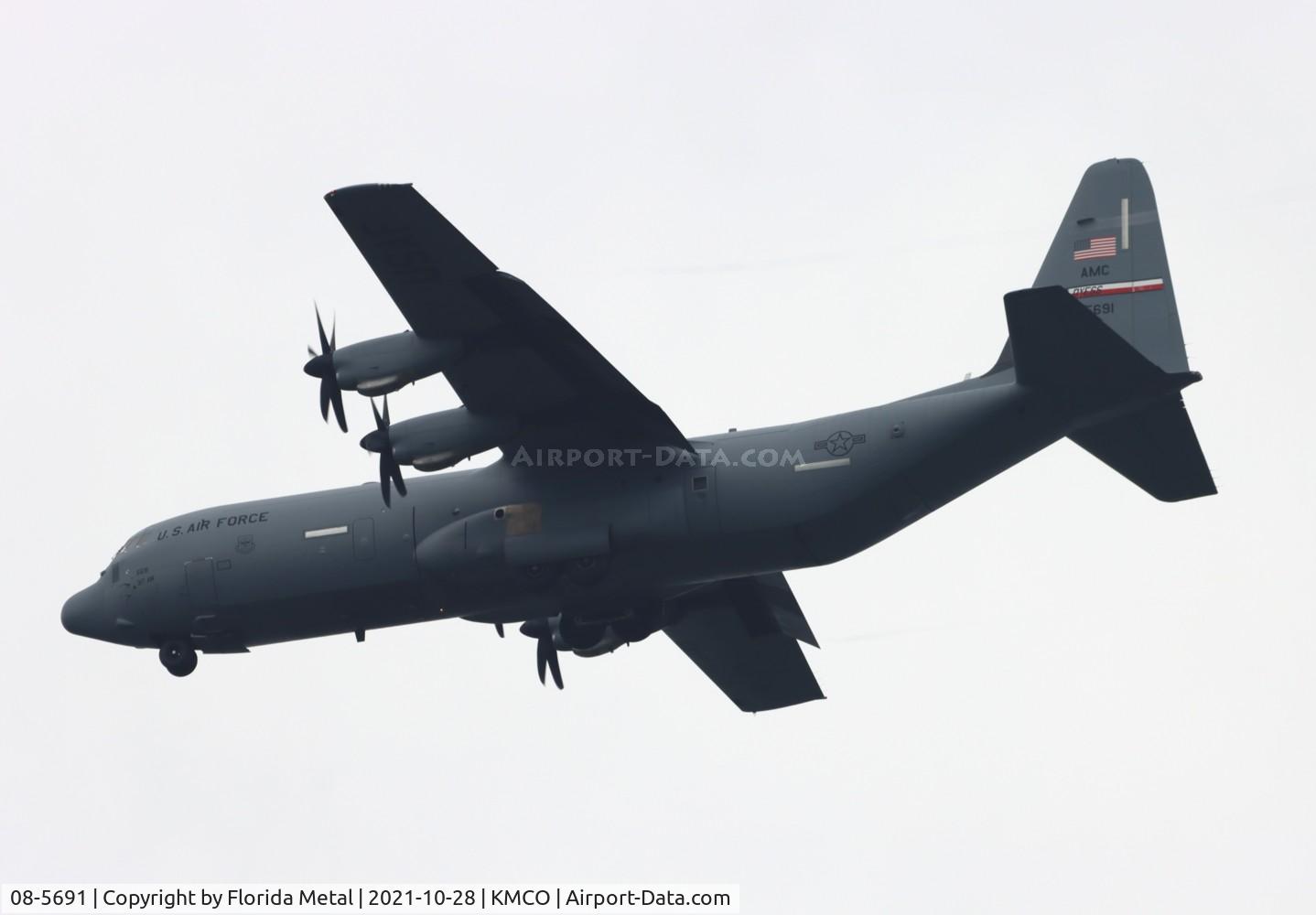 08-5691, 2008 Lockheed Martin C-130J-30 Super Hercules C/N 382-5691, USAF C-130J-30 zx