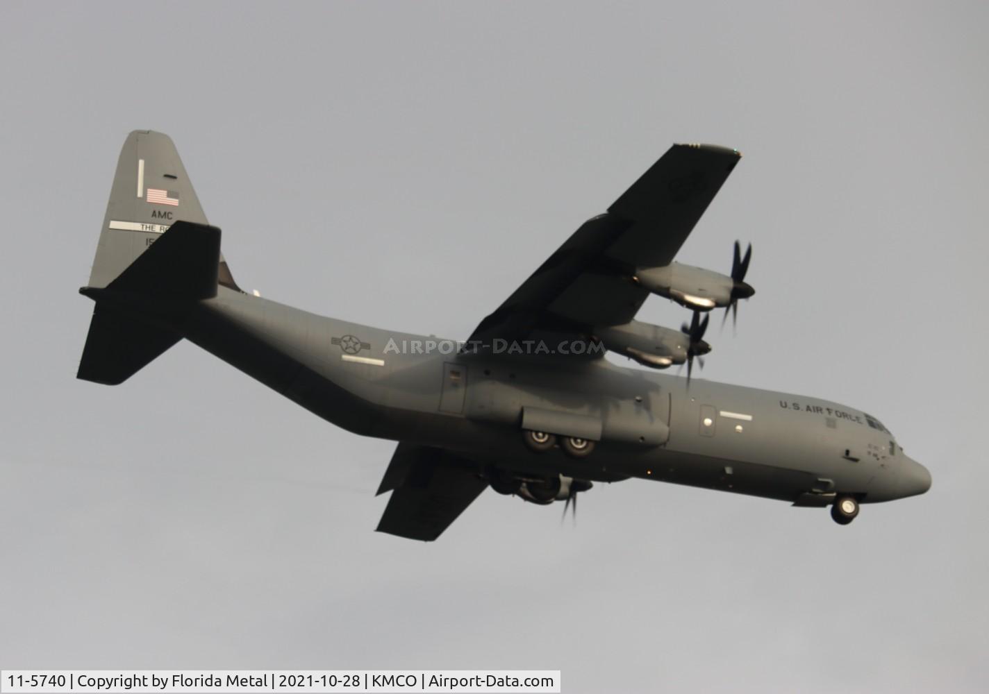 11-5740, 2013 Lockheed Martin C-130J-30 Super Hercules C/N 382-5740, USAF C-130J-30 zx