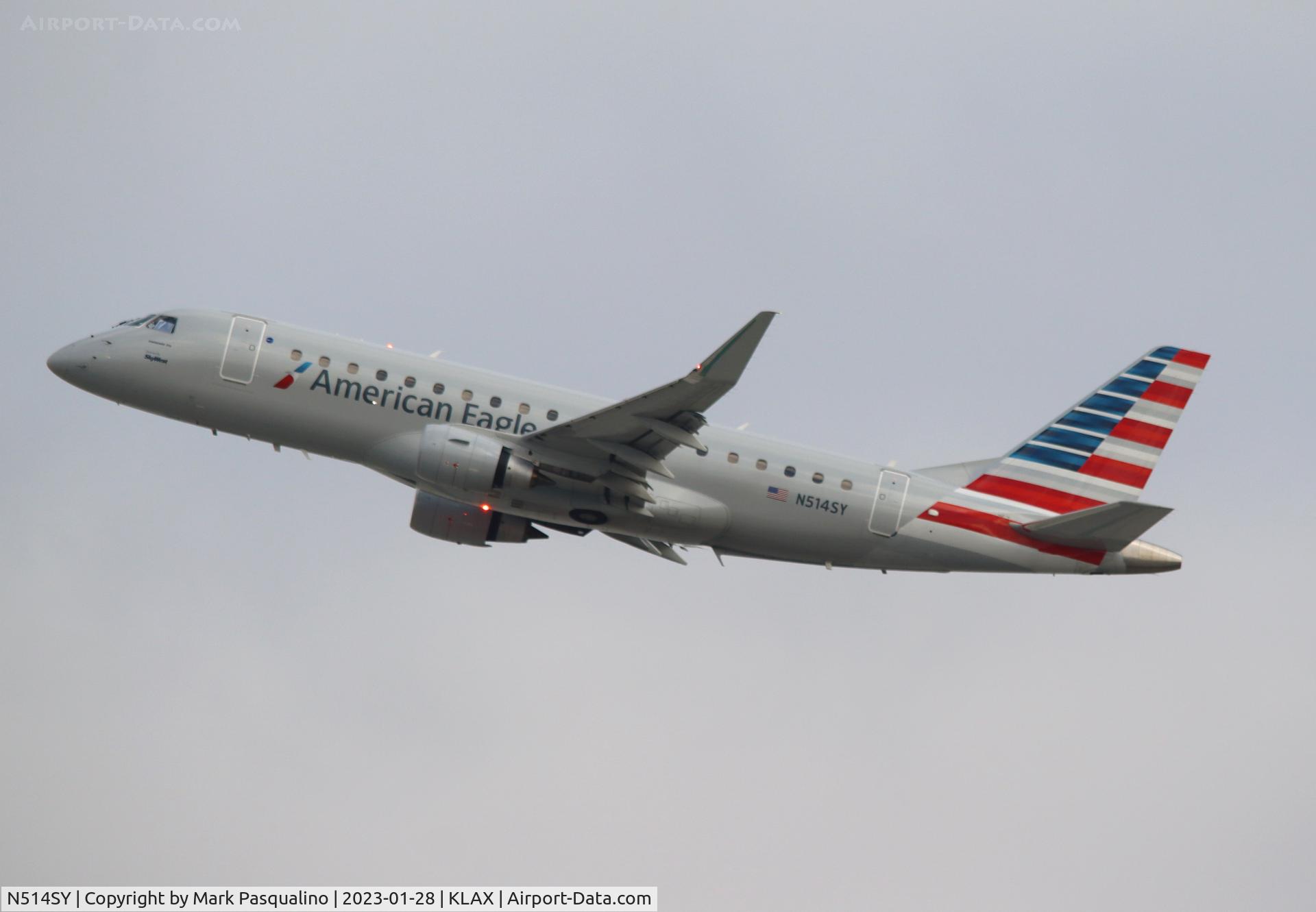 N514SY, 2021 Embraer 175LR (ERJ-170-200LR) C/N 17000895, ERJ-170-200LR