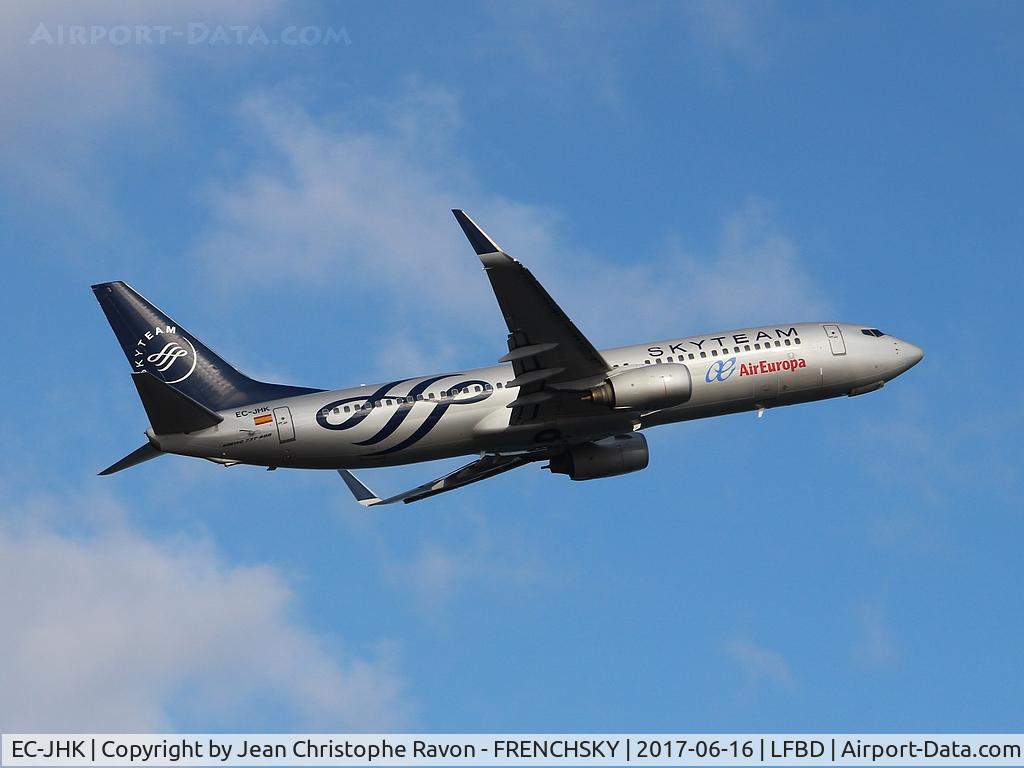 EC-JHK, 2005 Boeing 737-85P C/N 33975, Air Europa