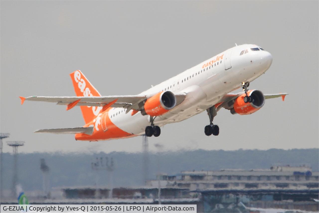 G-EZUA, 2011 Airbus A320-214 C/N 4588, Airbus A320-214, Take off Rwy 08, Paris-Orly Airport (LFPO-ORY)