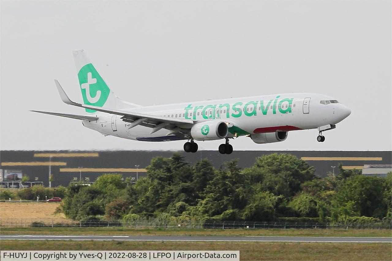 F-HUYJ, 2013 Boeing 737-86N C/N 41266, Boeing 737-86N, Landing rwy 06, Paris-Orly Airport (LFPO-ORY)