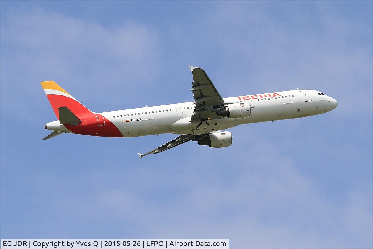 EC-JDR, 2005 Airbus A321-211 C/N 2488, Airbus A321-211, Climbing from rwy 08, Paris-Orly airport (LFPO-ORY)