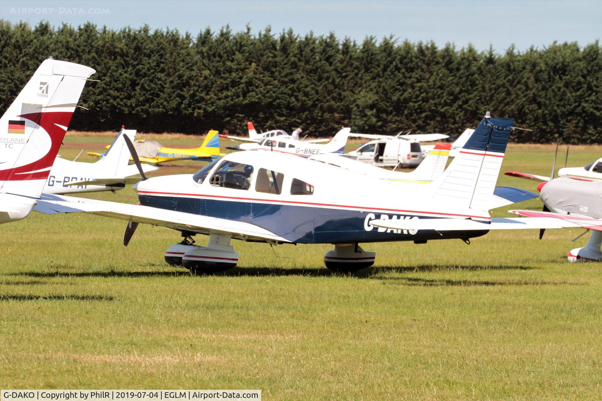 G-DAKO, 1979 Piper PA-28-236 Dakota C/N 28-7911187, G-DAKO 1979 Piper PA-28 Dakota White Waltham