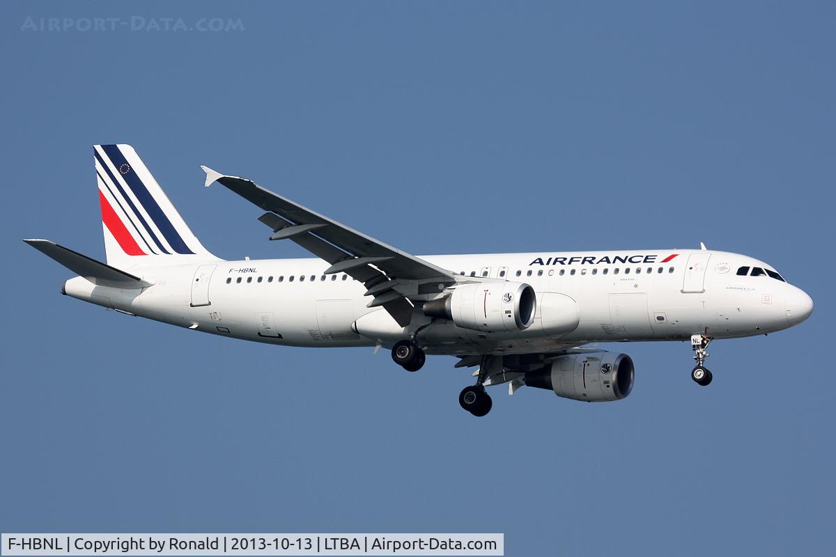 F-HBNL, 2012 Airbus A320-214 C/N 5129, at ist