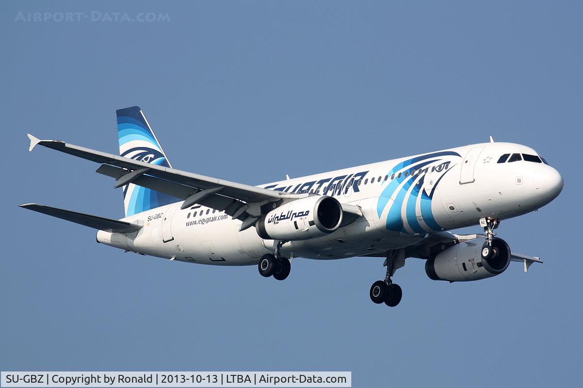 SU-GBZ, 2003 Airbus A320-232 C/N 2070, at ist