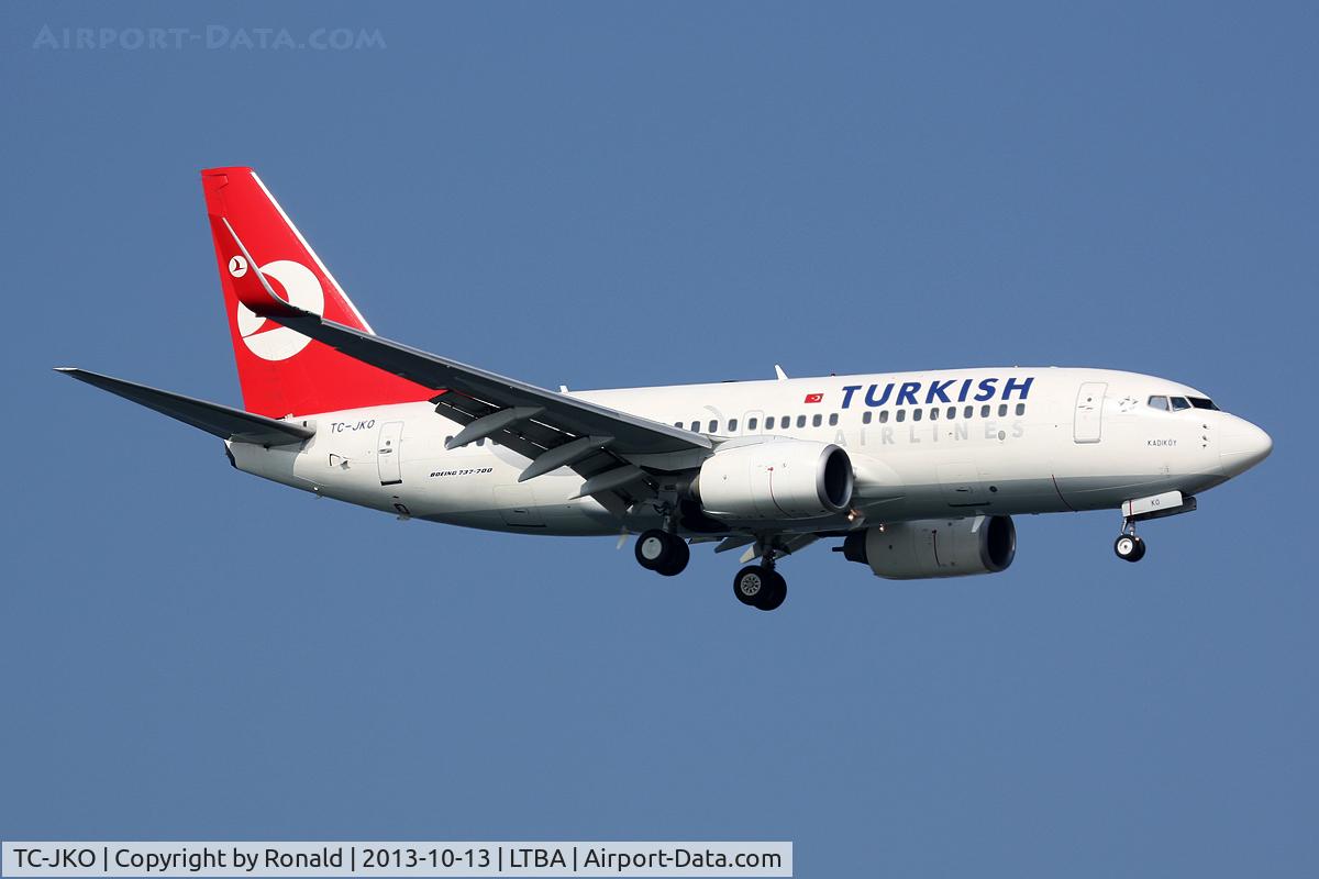 TC-JKO, 2006 Boeing 737-752 C/N 34300, at ist