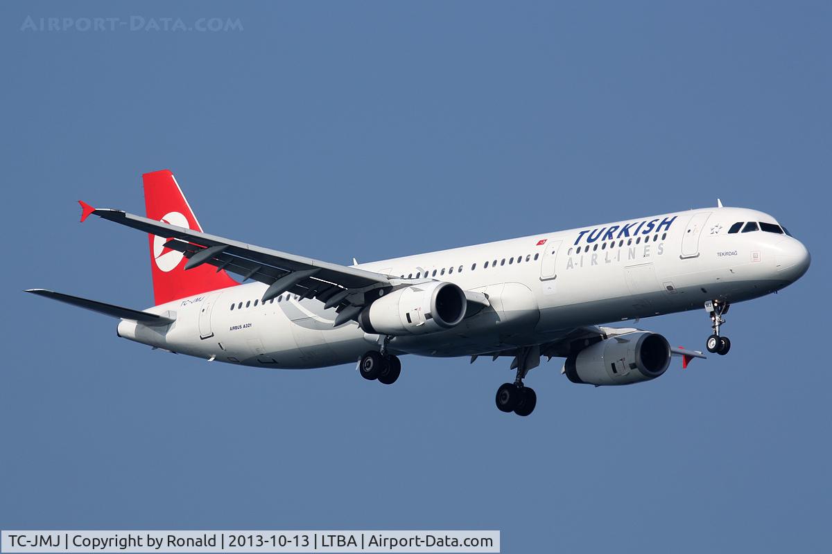 TC-JMJ, 2008 Airbus A321-232 C/N 3688, at ist