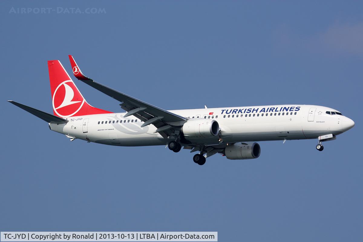 TC-JYD, 2012 Boeing 737-9F2/ER C/N 40978, at ist