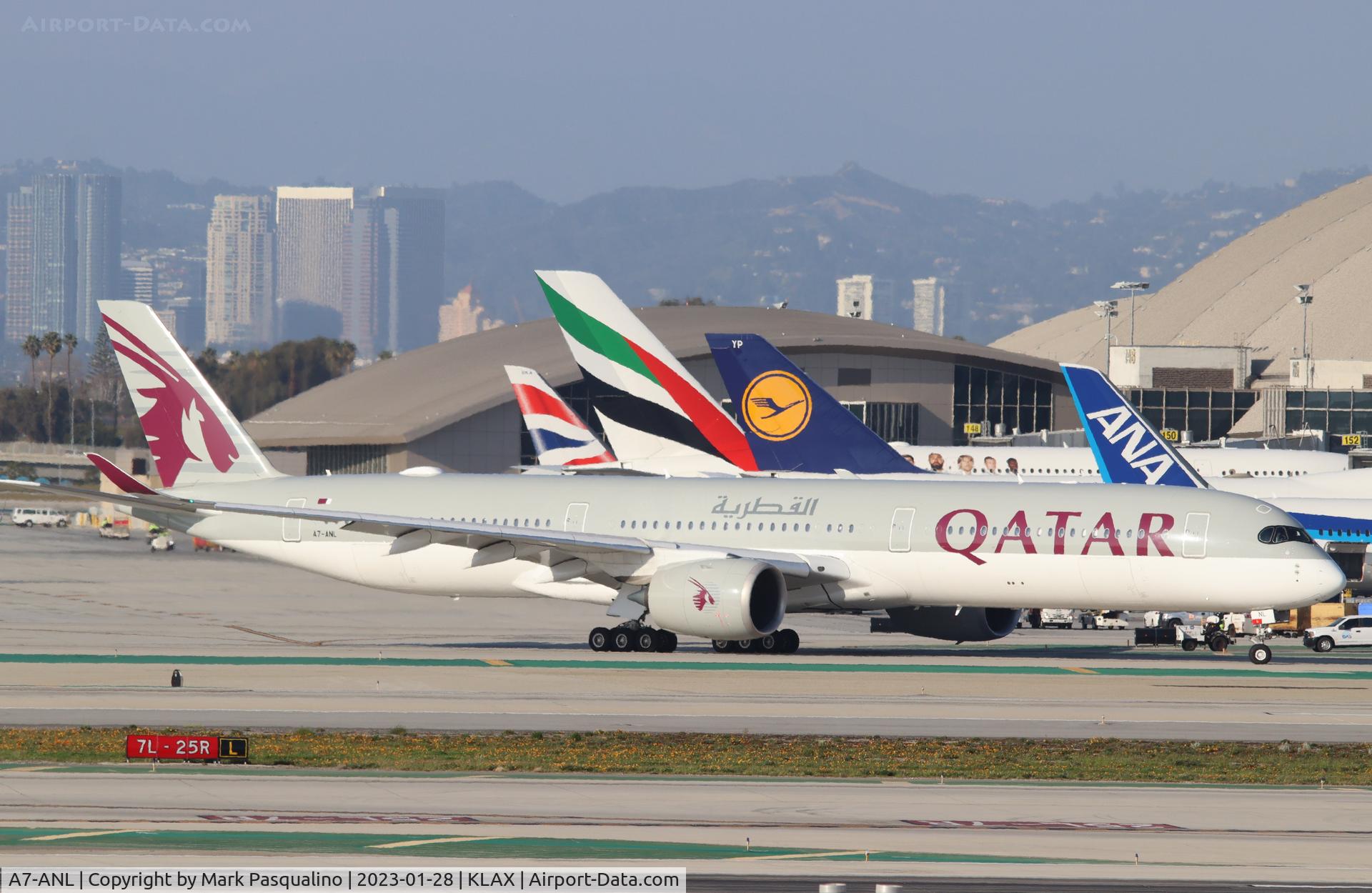 A7-ANL, 2019 Airbus A350-1041 C/N 346, Airbus A350-941