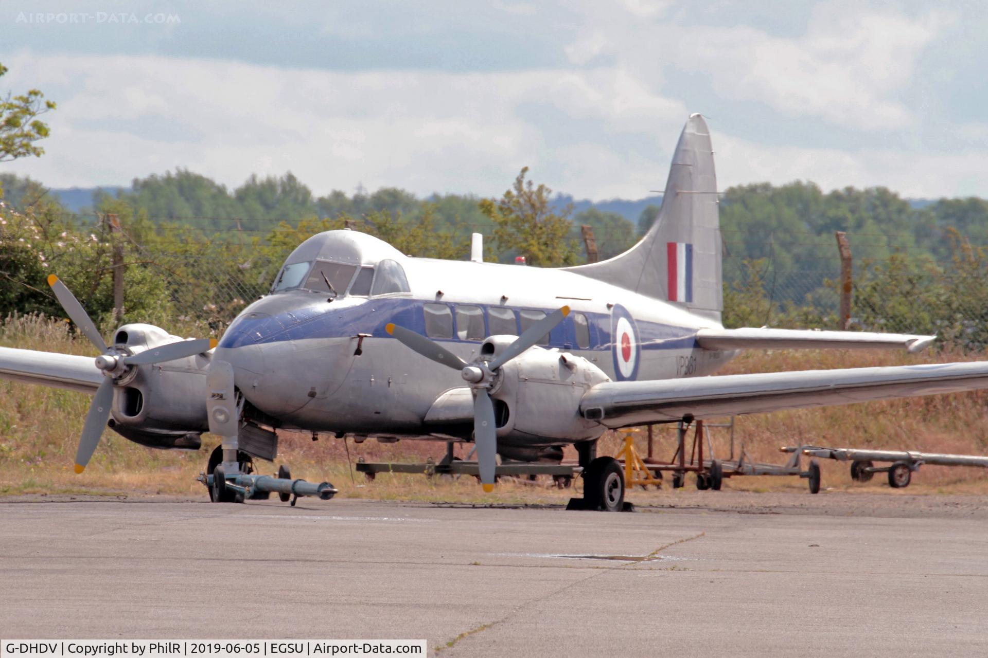 G-DHDV, De Havilland DH-104 Devon C.2 C/N 04205, G-DHDV 'VP981' 1954 DH104 Dove 8 (Devon) Duxford