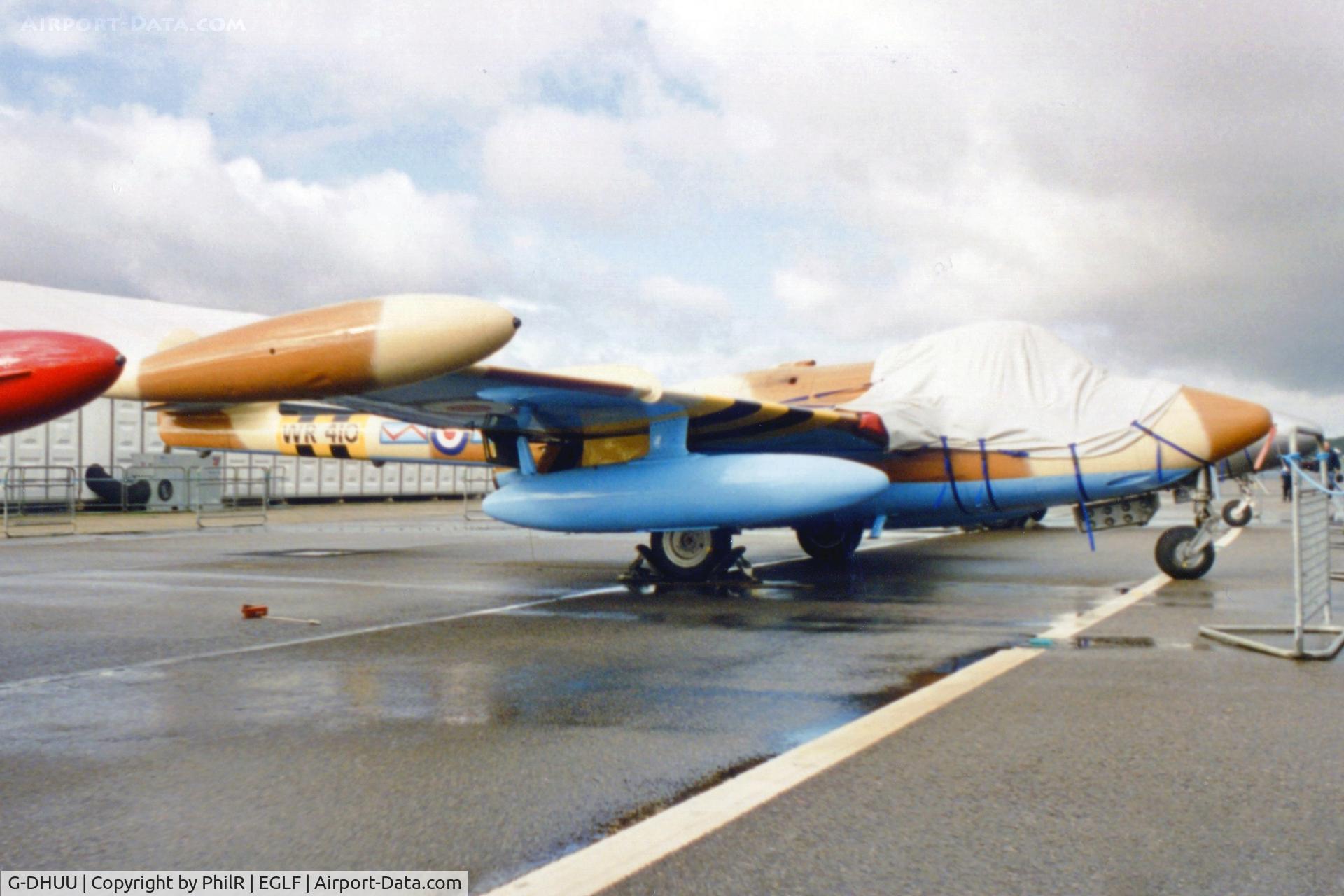 G-DHUU, 1954 De Havilland (F+W Emmen) DH-112 Venom FB.50 C/N 749, G-DHUU 'WR410' (J-1539) 1954 DH112 Venom FB50 RAF FAB