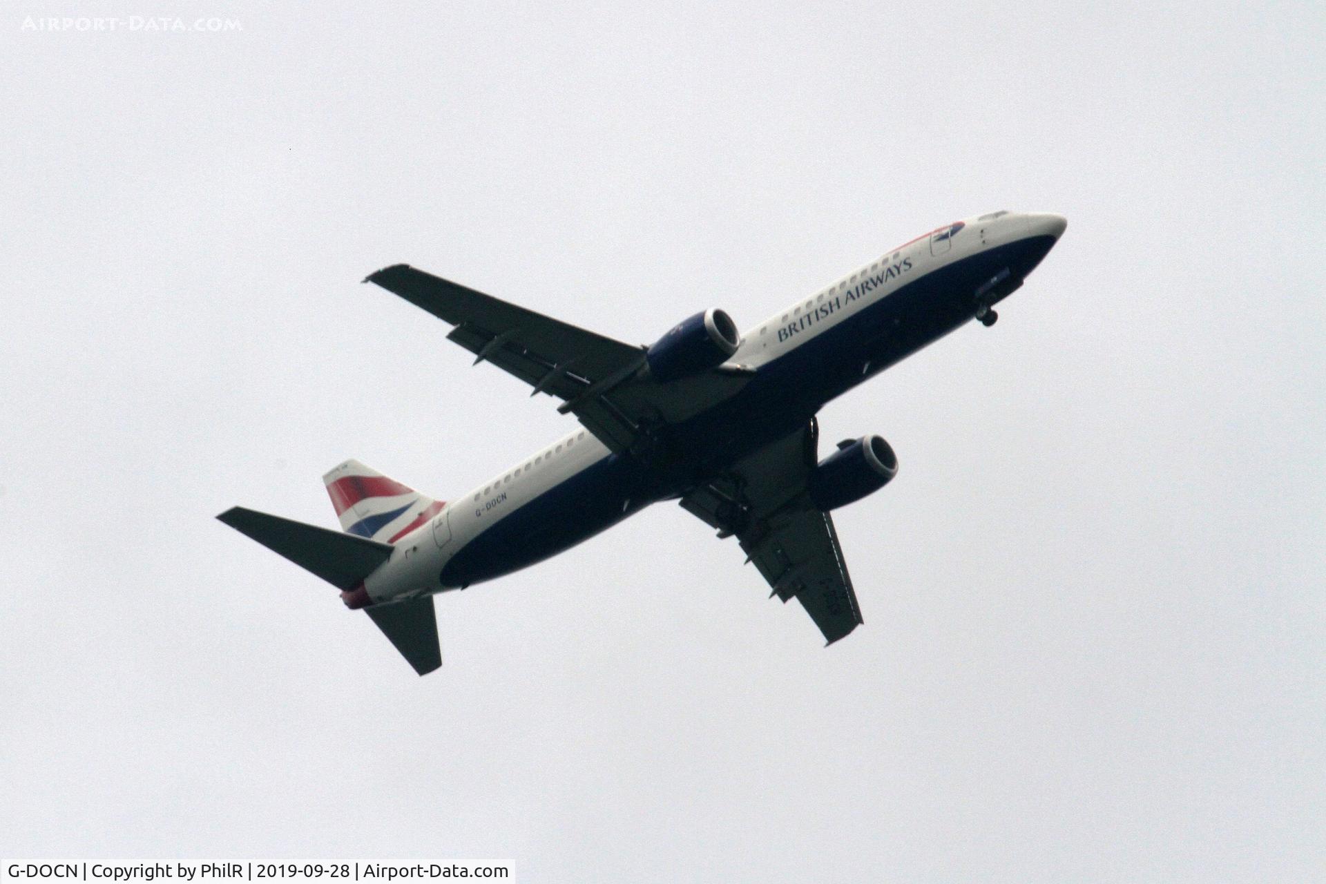 G-DOCN, 1992 Boeing 737-436 C/N 25848, G-DOCN 1992 B737-400 BA Kingsfold Rally
