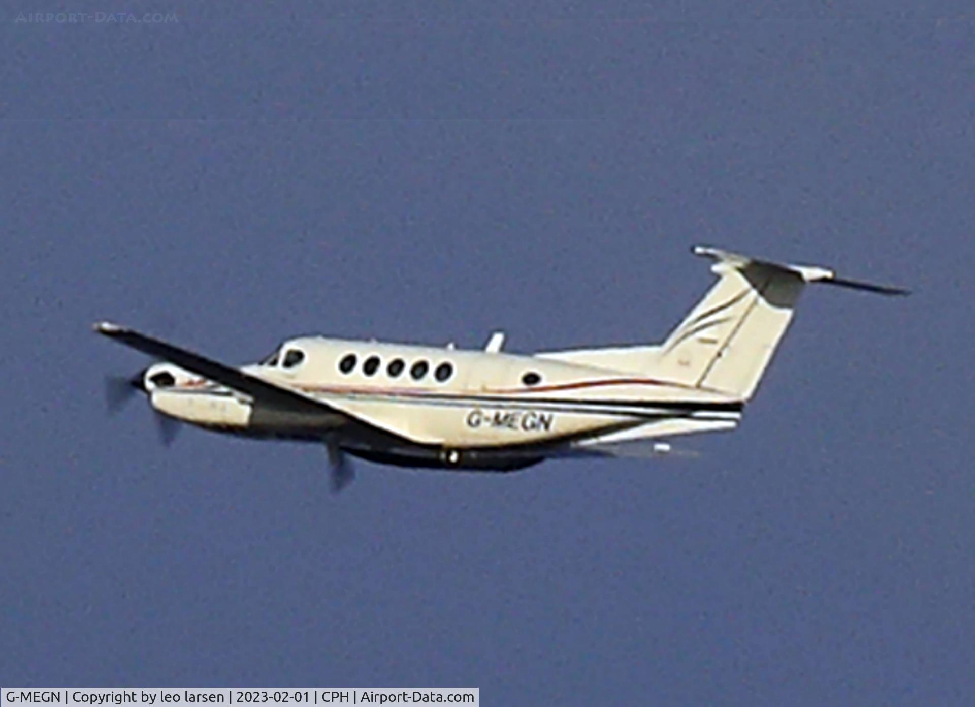 G-MEGN, 1995 Beech B200 Super King Air King Air C/N BB-1518, Copenhagen 1.2.2023