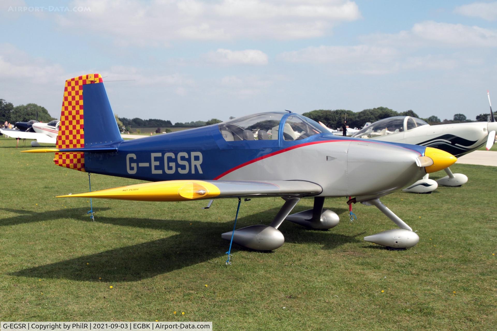 G-EGSR, 2015 Vans RV-7A C/N LAA 323-15093, G-EGSR 2015 VANS RV-7A LAA Rally Sywell