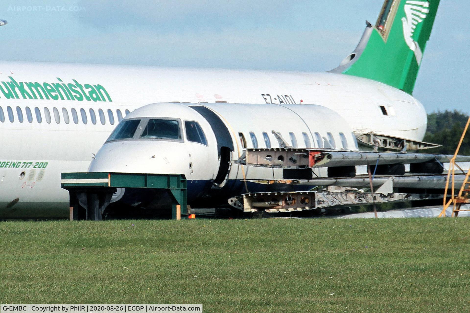 G-EMBC, 1997 Embraer EMB-145EP (ERJ-145EP) C/N 145024, G-EMBC 1997 Embraer ERJ-145EP BA Citiexpress Kemble