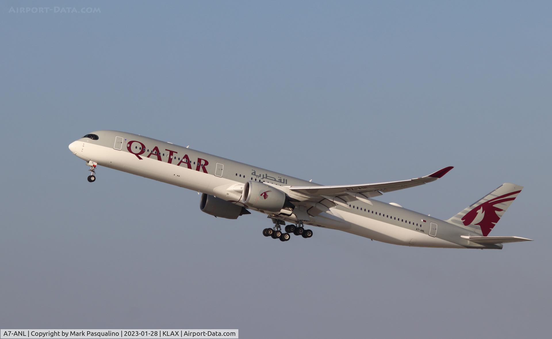 A7-ANL, 2019 Airbus A350-1041 C/N 346, Airbus A350-1041